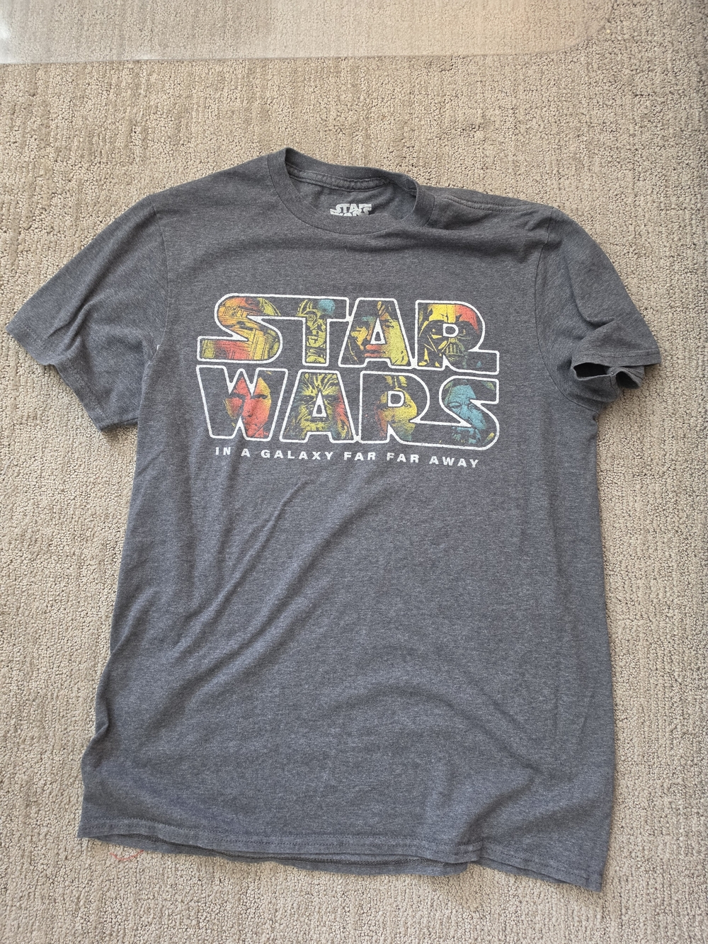 MAD Engine Star Wars Tee - Charcoal with Multicolor Print
